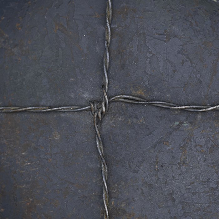 RH45 Luftwaffe M35 double decal overpainted baling wire camouflaged helmet — image 23