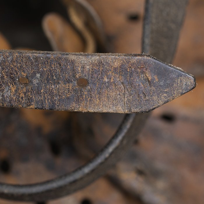 RH42 Heer M40 single decal western Südfront camouflaged helmet — image 30