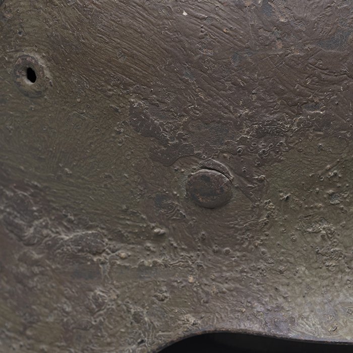 RH43 Heer M42 rough texture dual color camouflaged helmet — image 11