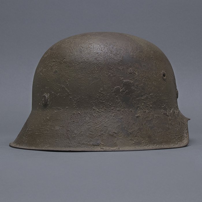 RH43 Heer M42 rough texture dual color camouflaged helmet — image 13