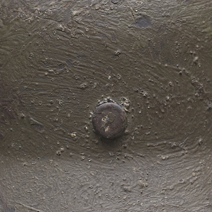 RH43 Heer M42 rough texture dual color camouflaged helmet — image 16