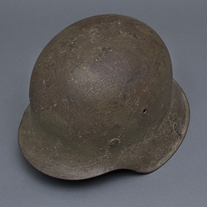 RH43 Heer M42 rough texture dual color camouflaged helmet — image 7