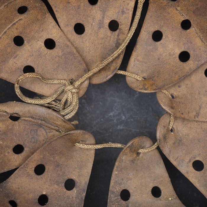 CHQ1 Luftwaffe M40 single decal tan camouflaged helmet — image 23
