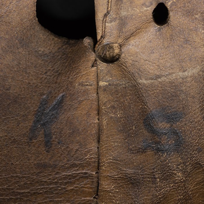 CHQ1 Luftwaffe M40 single decal tan camouflaged helmet — image 24