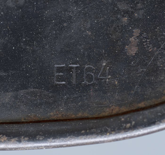 CHQ1 Luftwaffe M40 single decal tan camouflaged helmet — image 27