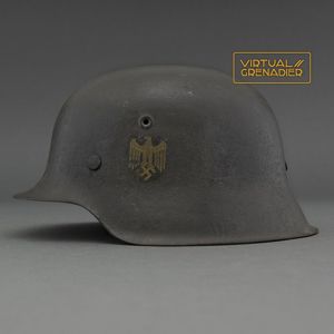 RH30 Kriegsmarine M42 single decal helmet