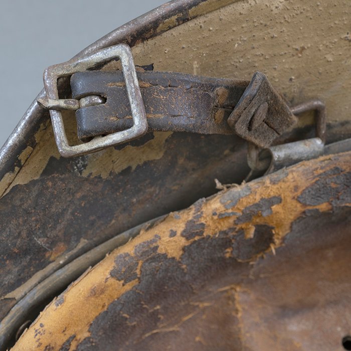 ADM71 Unique Heer M40 tan and green sand camouflaged helmet — image 26