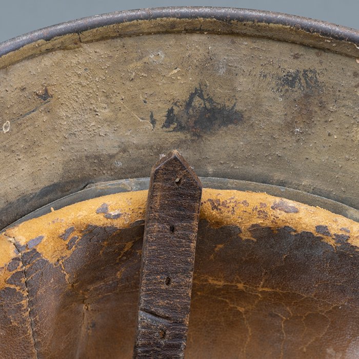 ADM71 Unique Heer M40 tan and green sand camouflaged helmet — image 28