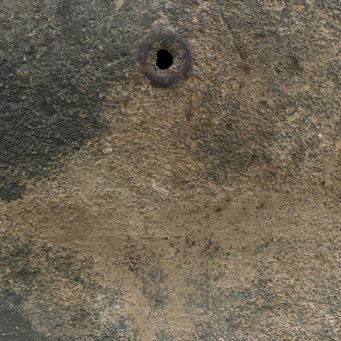 ADM71 Unique Heer M40 tan and green sand camouflaged helmet — image 4