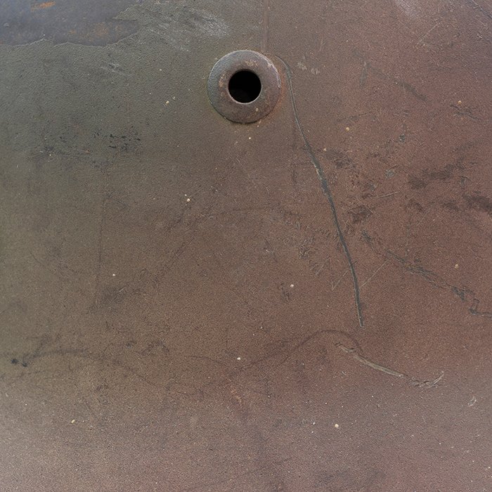 ADM70 Excellent Luftwaffe M35 single decal tricolor spray camouflaged helmet — image 4