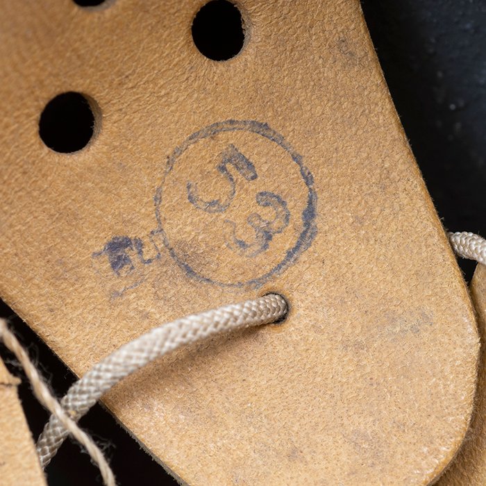 RH21 Heer M35 single decal helmet with rough textured finish — image 17