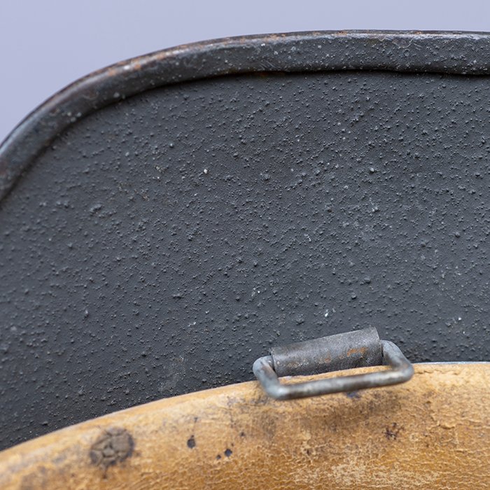 RH21 Heer M35 single decal helmet with rough textured finish — image 20