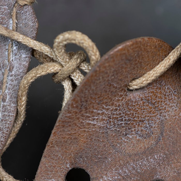 RH20 Heer M35 double decal tricolor spray camouflaged helmet — image 26