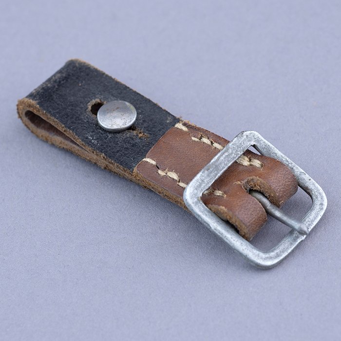 RH20 Heer M35 double decal tricolor spray camouflaged helmet — image 31