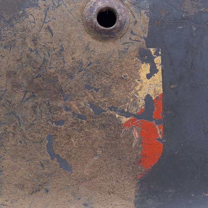 RH14 Luftwaffe M35 double decal tan striped camouflaged helmet — image 11