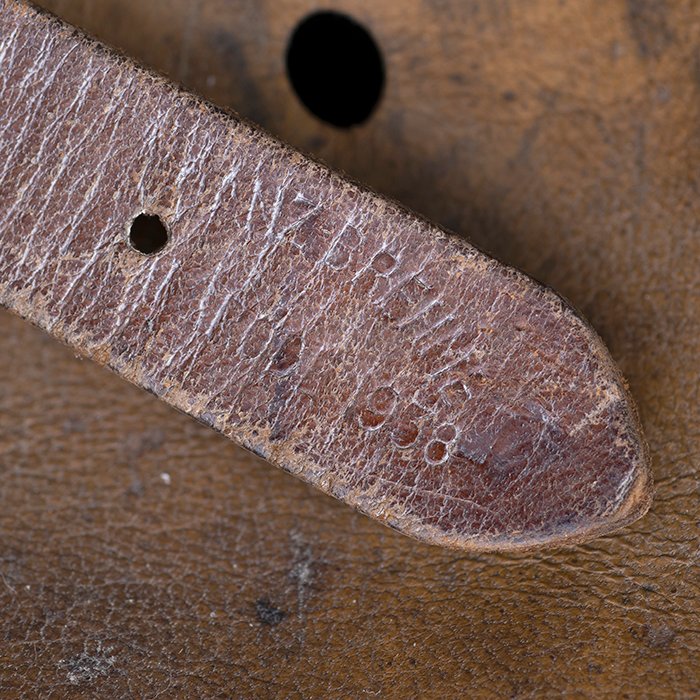 RH14 Luftwaffe M35 double decal tan striped camouflaged helmet — image 22