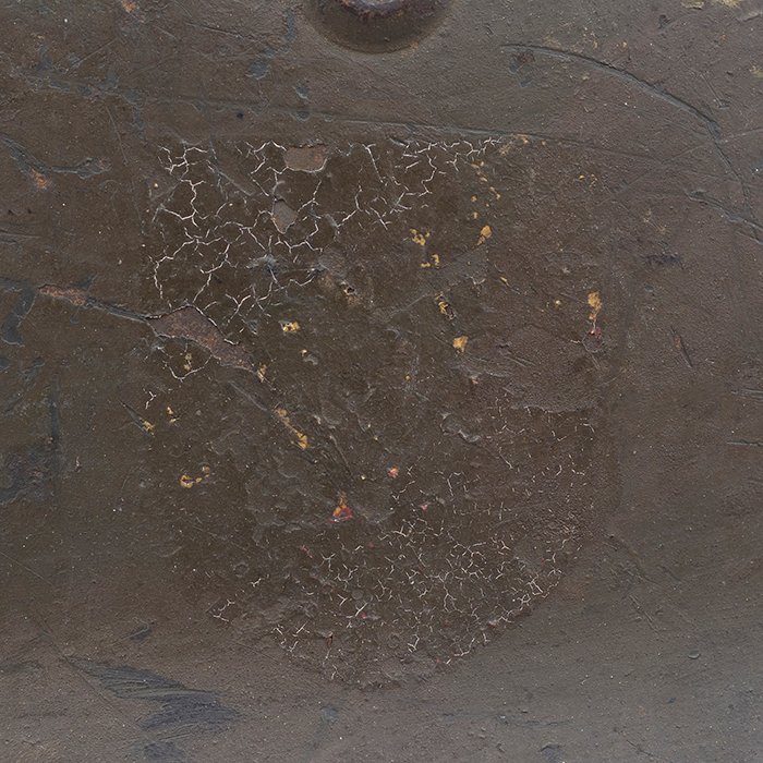 RH11 Luftwaffe M35 double decal olive and brown camouflaged overpaint helmet — image 10