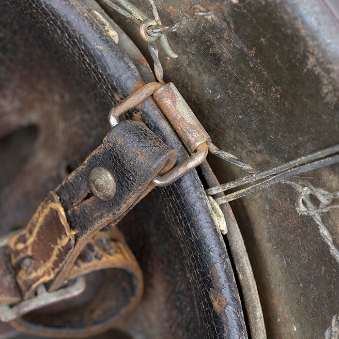 RH9 Heer M42 no decal hand painted full basket wire camouflaged helmet — image 23