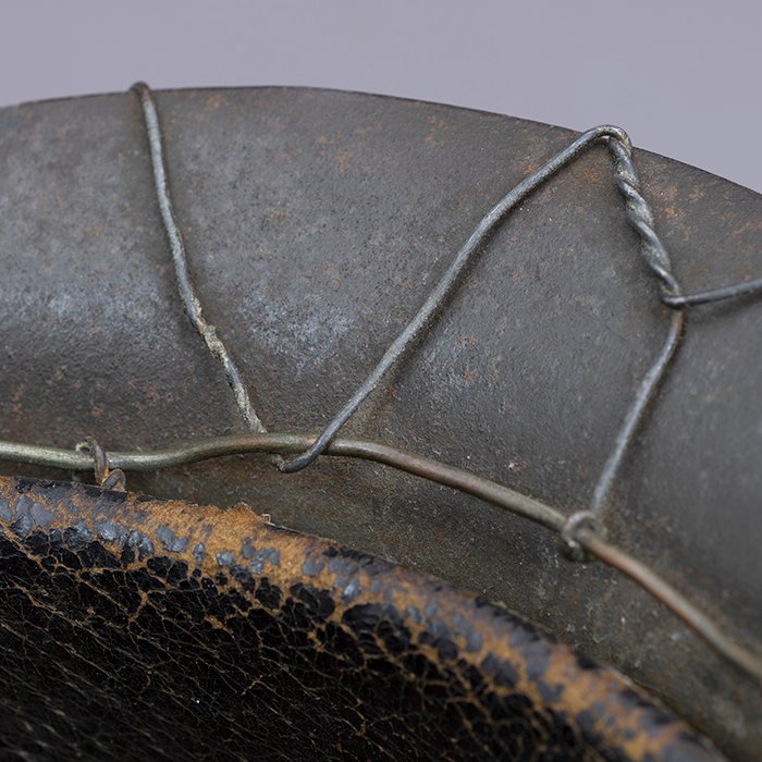 RH9 Heer M42 no decal hand painted full basket wire camouflaged helmet — image 26