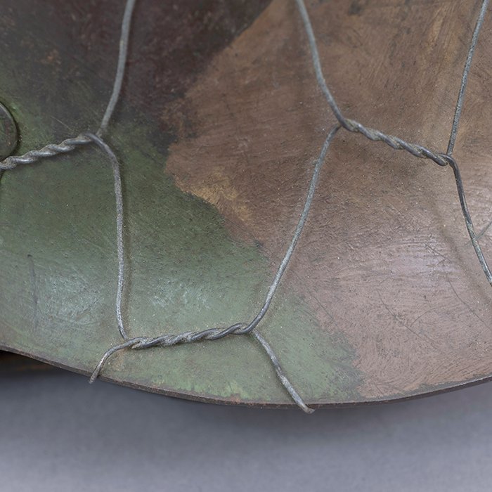 RH9 Heer M42 no decal hand painted full basket wire camouflaged helmet — image 8