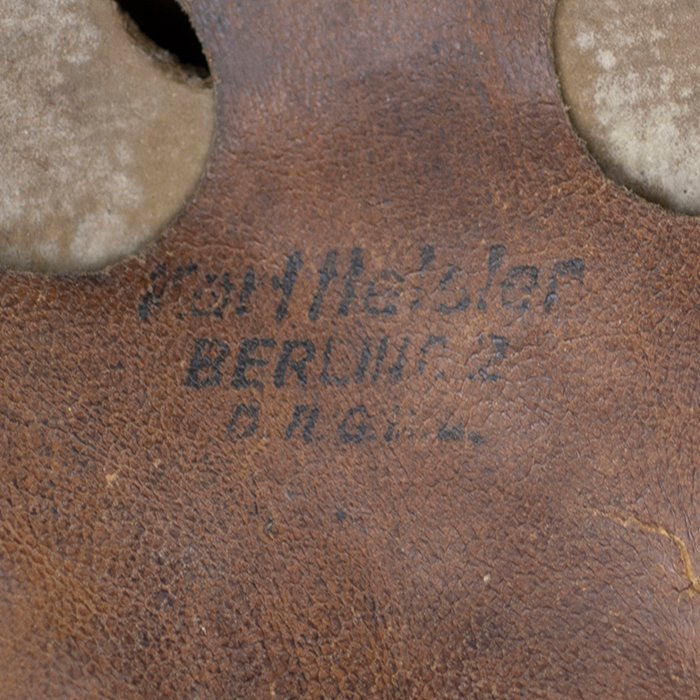 RH10 Luftwaffe M38 single decal hand painted camouflaged Fallschirmjäger helmet — image 23