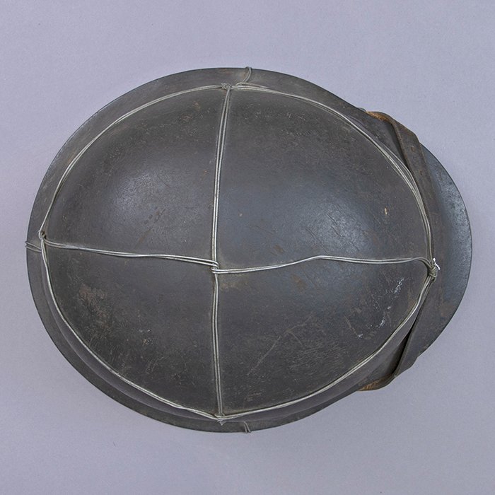 RH4 Named Luftwaffe M42 single decal helmet wire wrapped helmet — image 14