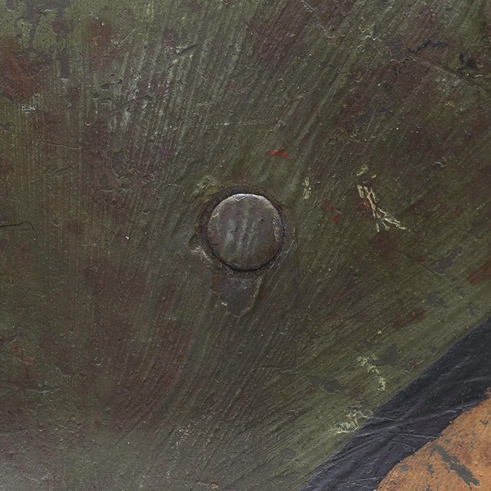 SHM4 Interesting M16 tri color camouflaged helmet with potential Freikorps insignia — image 3