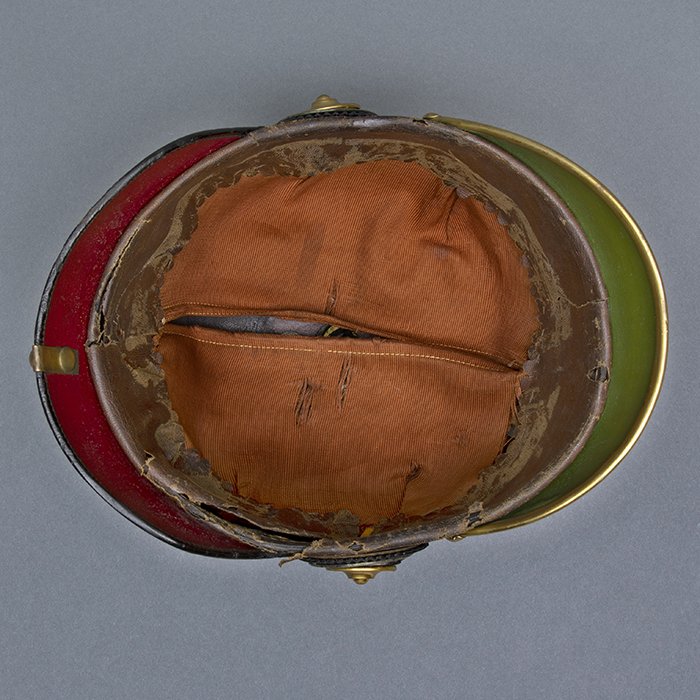 DMI11 Excellent Prussian Infanterie officer M95 Pickelhaube with storage case — image 23