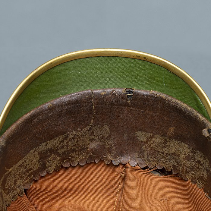 DMI11 Excellent Prussian Infanterie officer M95 Pickelhaube with storage case — image 24