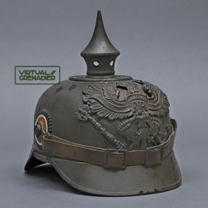 DMI10 Imperial Prussian M1915 EM metal Pickelhaube