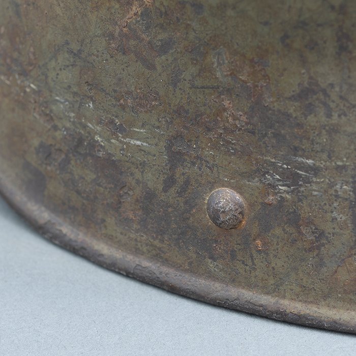 ADM44 Service used M16 helmet complete with leather liner and chinstrap — image 10