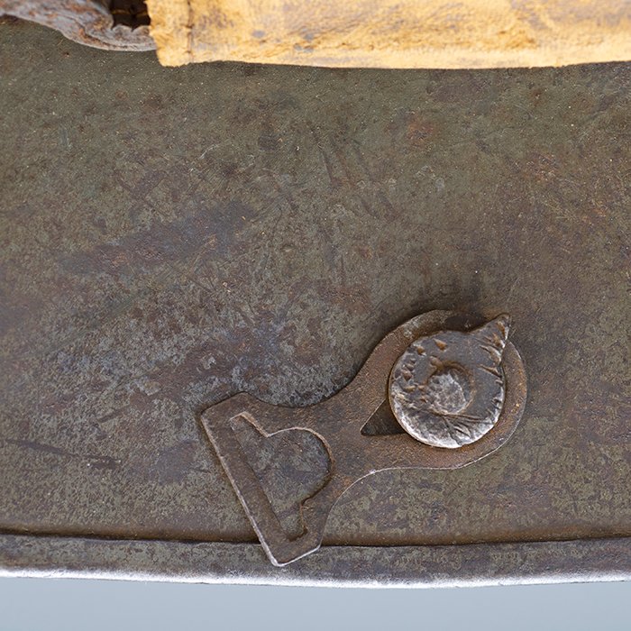 ADM44 Service used M16 helmet complete with leather liner and chinstrap — image 28