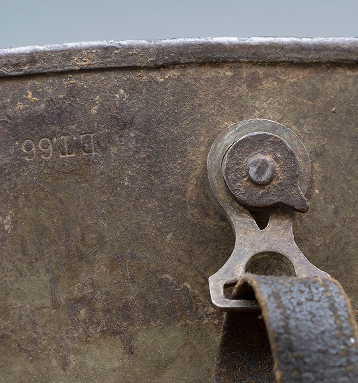 ADM44 Service used M16 helmet complete with leather liner and chinstrap — image 29