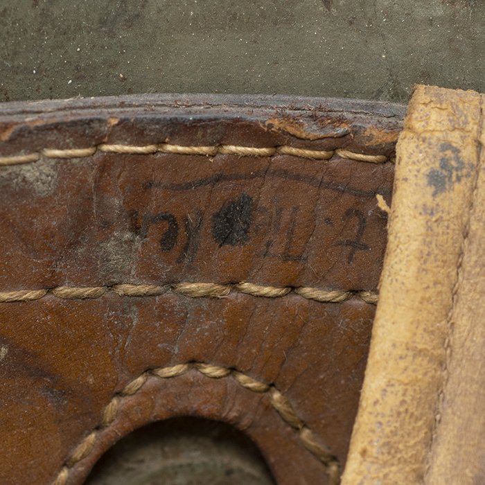 ADM44 Service used M16 helmet complete with leather liner and chinstrap — image 31