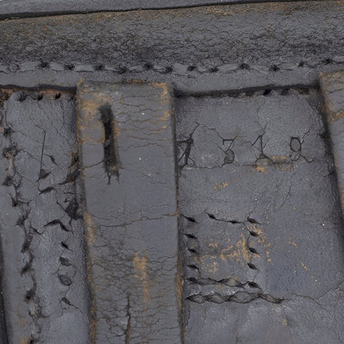 FWI7 Well used Imperial black leather hard shell P08 holster — image 7