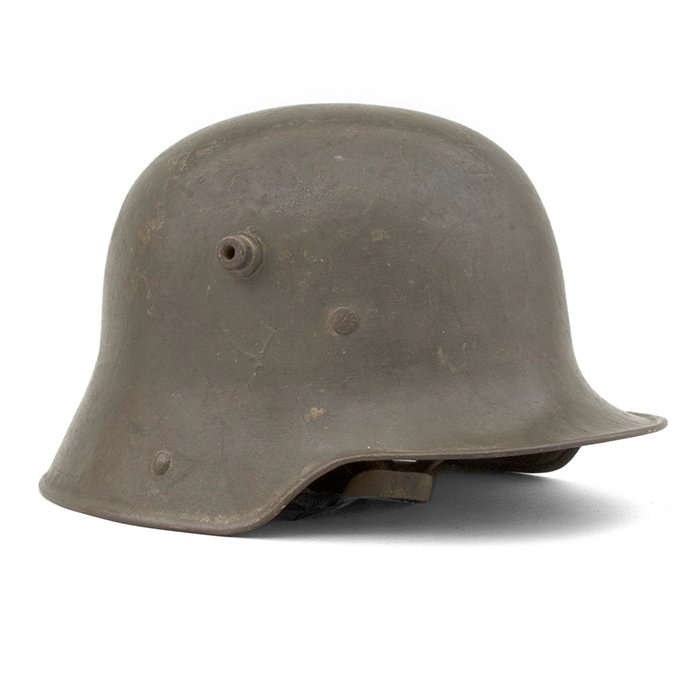 HFL6 M16 helmet complete with leather liner and chinstrap — image 10