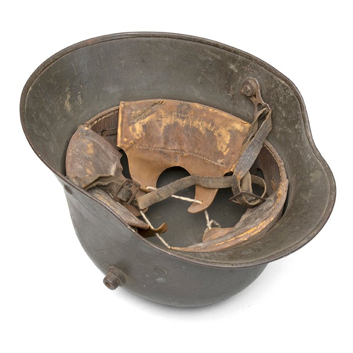 HFL6 M16 helmet complete with leather liner and chinstrap — image 14