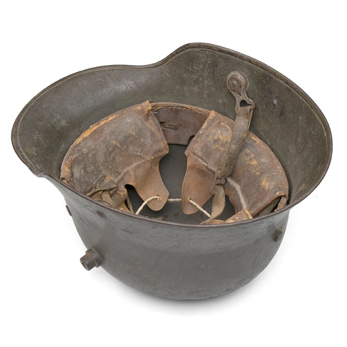 HFL6 M16 helmet complete with leather liner and chinstrap — image 17