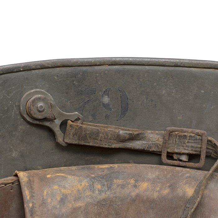 HFL6 M16 helmet complete with leather liner and chinstrap — image 20