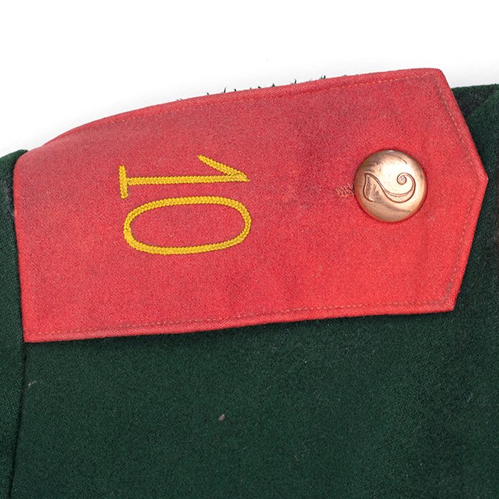 SPR5 Imperial Waffenrock for an EM in the 10th Hanoverian Jäger Battalion with Gibraltar sleeveband circa 1890-1914 — image 10