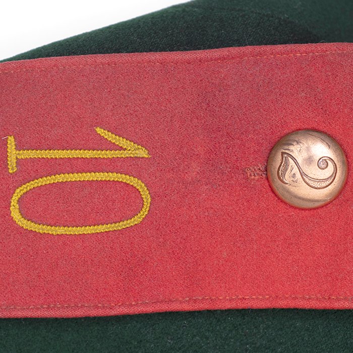 SPR5 Imperial Waffenrock for an EM in the 10th Hanoverian Jäger Battalion with Gibraltar sleeveband circa 1890-1914 — image 11