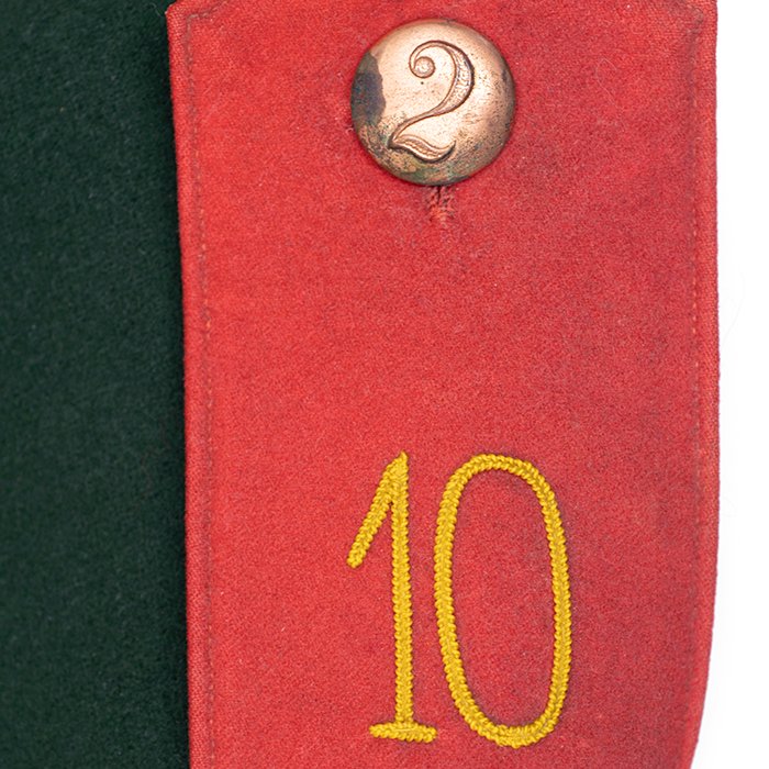 SPR5 Imperial Waffenrock for an EM in the 10th Hanoverian Jäger Battalion with Gibraltar sleeveband circa 1890-1914 — image 13