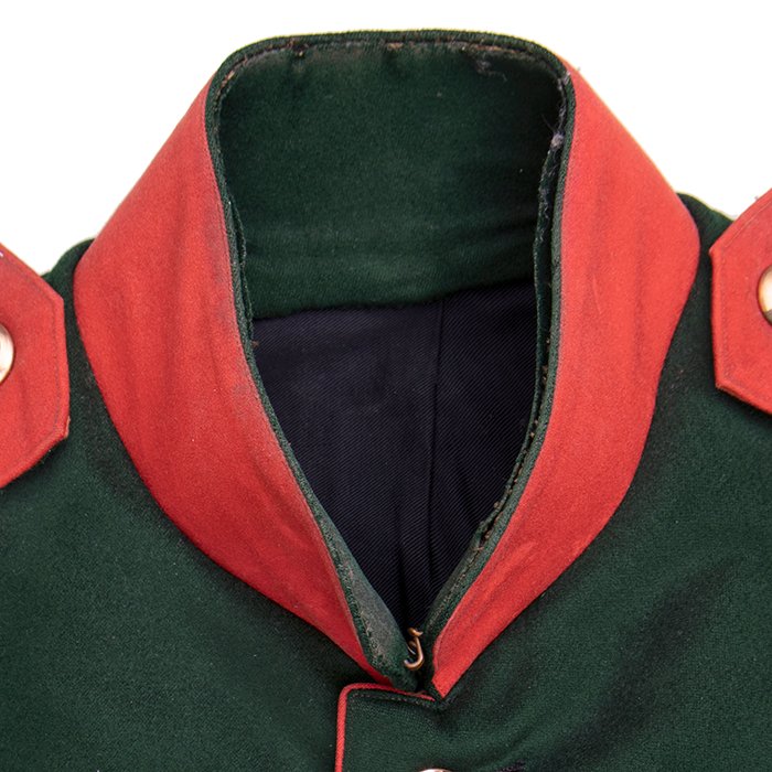 SPR5 Imperial Waffenrock for an EM in the 10th Hanoverian Jäger Battalion with Gibraltar sleeveband circa 1890-1914 — image 5
