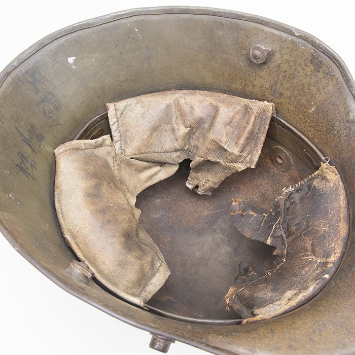 BCH124 M16 tri color camouflaged helmet with liner — image 17