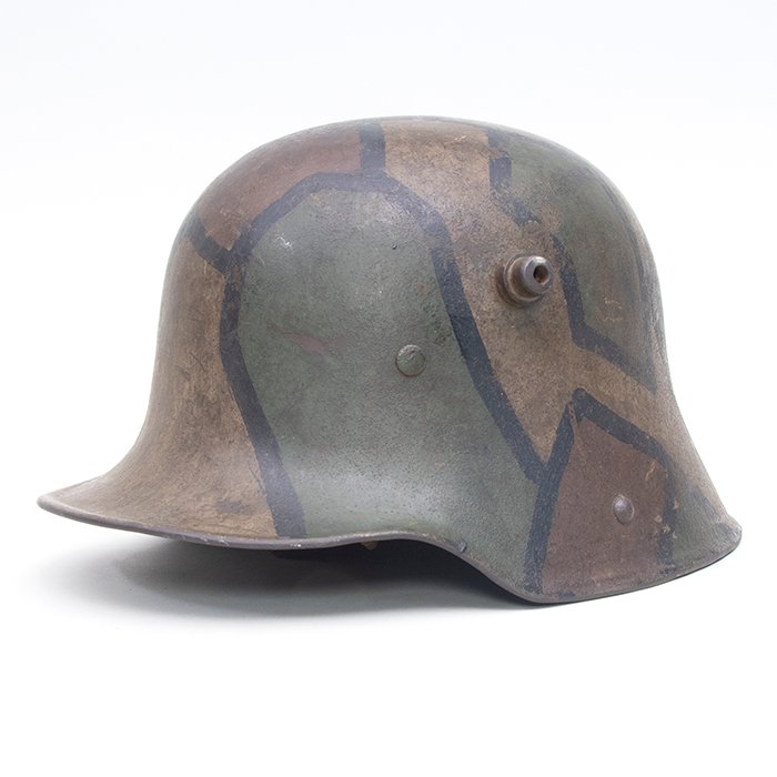 BCH124 M16 tri color camouflaged helmet with liner — image 5