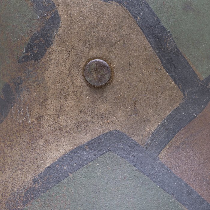 BCH124 M16 tri color camouflaged helmet with liner — image 8