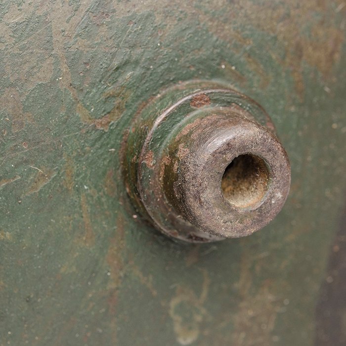 BCH77 M16 four color camouflaged helmet with full liner and chinstrap — image 11