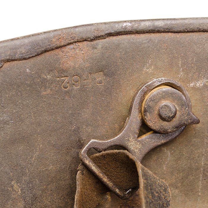 BCH77 M16 four color camouflaged helmet with full liner and chinstrap — image 16