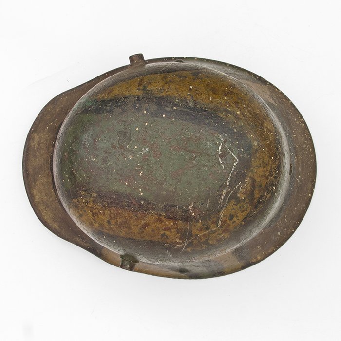 CBH50 M16 striped camouflaged helmet with full liner and chinstrap — image 11