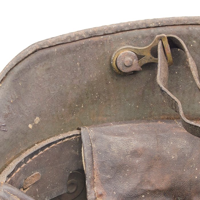 CBH50 M16 striped camouflaged helmet with full liner and chinstrap — image 16